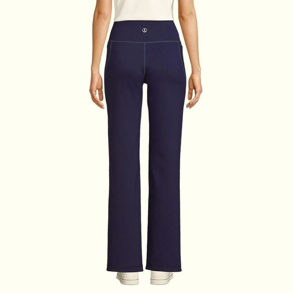 Land's End Reversible Straight leg pocket Black Grey 31" inseam M 10-12 - Picture 1 of 9